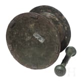 An Iraqi Islamic bronze mortar, 12th - 14th century
