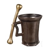 A large South German Gothic mortar, 2nd half of the 15th century