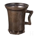 A large South German Gothic mortar, 2nd half of the 15th century