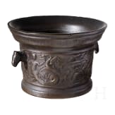 An Italian Renaissance bronze mortar, 16th century