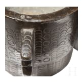 A large Hispano-Moresque bronze mortar, 16th/17th century