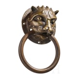 A German door knocker in Romanesque style, 19th century