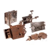 Five German baroque locks, 18th century