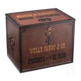 A heavy US-American strongbox, Wells, Fargo & Co., late 19th century