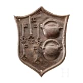 A French iron sign of a locksmith's guild (shop sign), early 16th century