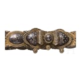 Silber- und Niellog&uuml;rtel, Tiflis, um 1870