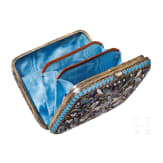 Cloisonn&eacute;-Email-Geldb&ouml;rse, Russland, Moskau, Iwan Saltykow, um 1880