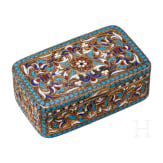 Cloisonne-Email-Dose, Russland, 1896 - 1908
