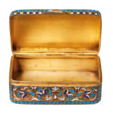 Cloisonne-Email-Dose, Russland, 1896 - 1908