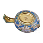 Kleiner Cloisonn&eacute;-Emaille-Kowsch, Russland, neuzeitlich
