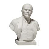 B&uuml;ste von Wladimir Iljitsch Lenin, Sowjetunion, Leningrad (St. Petersburg), wohl Porzellanmanufaktur Lomonosow, 1959