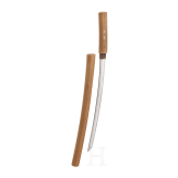 Wakizashi in Shirasaya, Mitte Edo-Periode