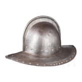 Pikenierhelm, fl&auml;misch, 17. Jhdt.