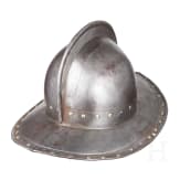 Pikenierhelm, fl&auml;misch, 17. Jhdt.