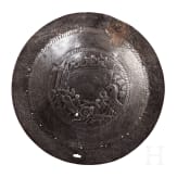 Getriebener Rundschild, Sammleranfertigung im Stil der italienischen Renaissance, 19. Jhdt.