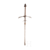Gro&szlig;er Bidenh&auml;nder mit geflammter Klinge, s&uuml;ddeutsch/Schweiz, um 1580
