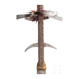 Gro&szlig;er Bidenh&auml;nder mit geflammter Klinge, s&uuml;ddeutsch/Schweiz, um 1580