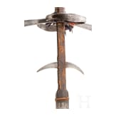 Gro&szlig;er Bidenh&auml;nder mit geflammter Klinge, s&uuml;ddeutsch/Schweiz, um 1580