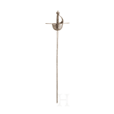 Schweres Glockenrapier, Italien, Mitte 17. Jhdt.