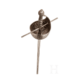 Schweres Glockenrapier, Italien, Mitte 17. Jhdt.