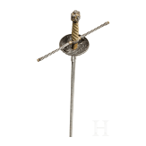 Eisengeschnittenes Glockenrapier, Niederlande/Flandern, Mitte 17. Jhdt.