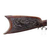 Armbrust mit jagdlichen Motiven, Nordfrankreich, 19. Jhdt.