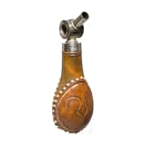 Pulverflasche, Frankreich, Mitte 19. Jhdt.