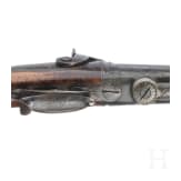 Ein Paar Hinterlader-Perkussionspistolen im Kasten, Frankreich, um 1850