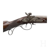 Perkussionsdoppelflinte John Blanch & Son, im Kasten, England, um 1870