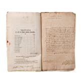 Documents of the riflemen's company Blankenhain, 1753 to 1801