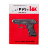 Heckler & Koch, preliminary manual for P9 Sk
