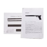 Heckler & Koch - various technical notes re. suppressors for P7 M13