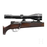 A Mauser 66 repeating rifle, with Zeiss scope