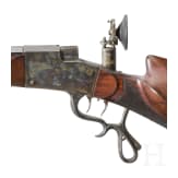 A single shot rifle, unsigned