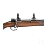 Repeating rifle with scope mount