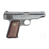 A pistol from Dt. Werke Erfurt, Ortgies, cal. 7.65 mm Brown.