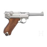 A Parabellum P 08 "American Eagle", Mitchell Arms, in holster