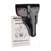 A Parabellum P 08 "American Eagle", Mitchell Arms, in holster