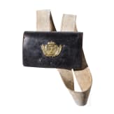 A French cartridge pouch, Bourbon restoration period