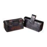 Two German cartridge pouches, 2nd half of the 19th century