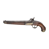 A Hanoverian rifled M 1818/43 "Kolbenpistole"