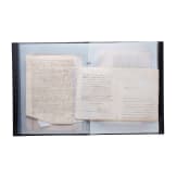 Sammlung Originalmanuskripte des Malteserordens, dabei Briefe des Ritters Alexandre de Gueidan, 16. - 19. Jhdt.