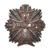 Bruststern zum Gro&szlig;kreuz des Danebrog-Ordens, 2. Modell, mit Chiffre "W", ab 1808