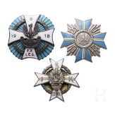Drei Erinnerungsabzeichen, Polen, nach 1918