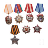 Sieben Auszeichnungen, Sowjetunion, ab 1942