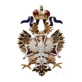 Kaiserlicher und K&ouml;niglicher Orden vom Wei&szlig;en Adler - Ordensdekoration, Firma Eduard, Russland, um 1910