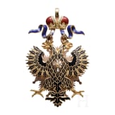 Kaiserlicher und K&ouml;niglicher Orden vom Wei&szlig;en Adler - Ordensdekoration, Firma Eduard, Russland, um 1910