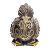 Abzeichen des 6. Tauritschesky-Grenadier-Regiments des Generalfeldmarschalls Gro&szlig;f&uuml;rst Michail Nikolaevitsch, Russland, um 1910