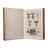 A book "The orders, coats of arms and flags of all rulers and states"