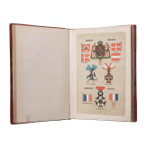 A book "The orders, coats of arms and flags of all rulers and states"